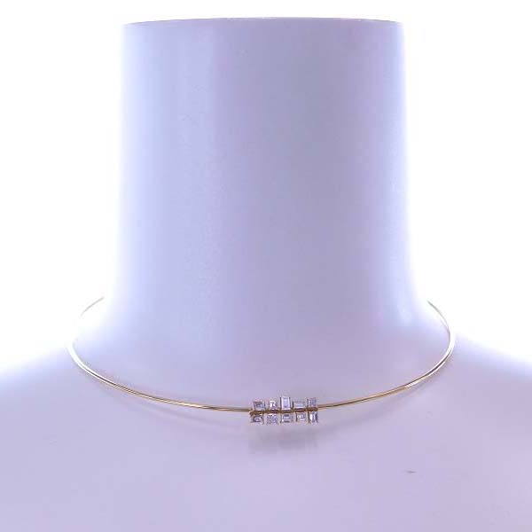 アーカー AHKAH モザイクチョーカー ネックレス ダイヤモンド 0.60ct