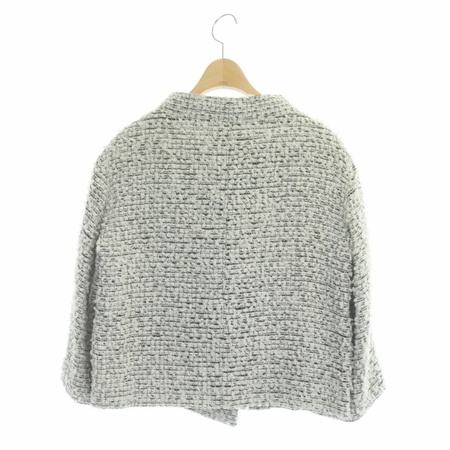 シャネル CHANEL ココマーク クリアボタン ダブルブレスト ツイード