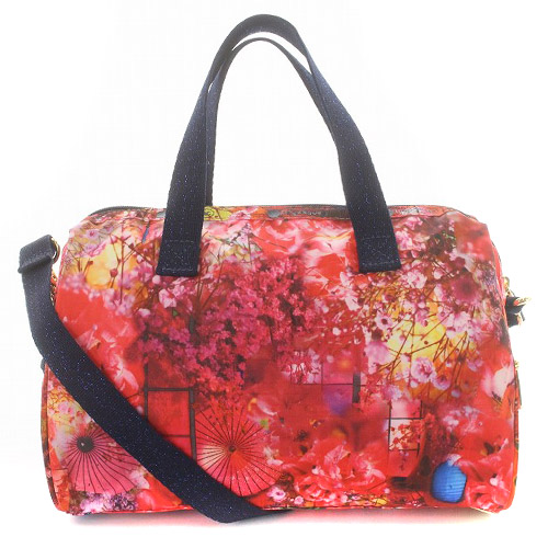 レスポートサック LesportSAC 20年製 蜷川実花コラボ ミニボストン 