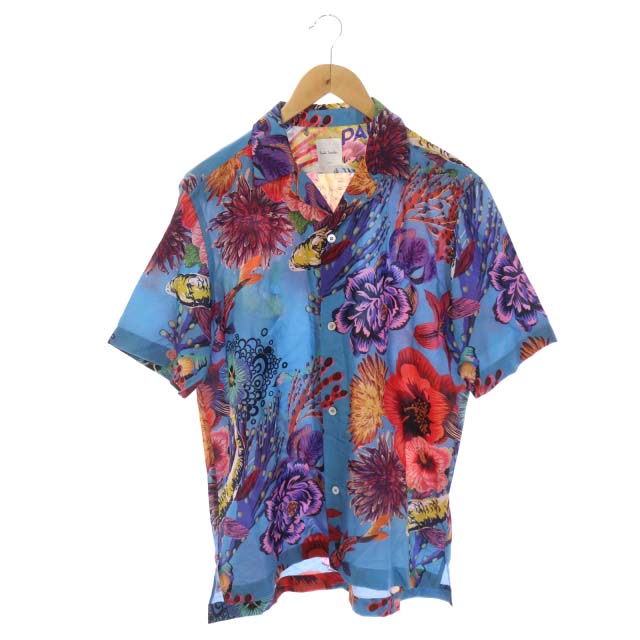 ポールスミス PAUL SMITH 18SS KOI HAWAIAN ALOHA SHIRT シャツ 半袖  