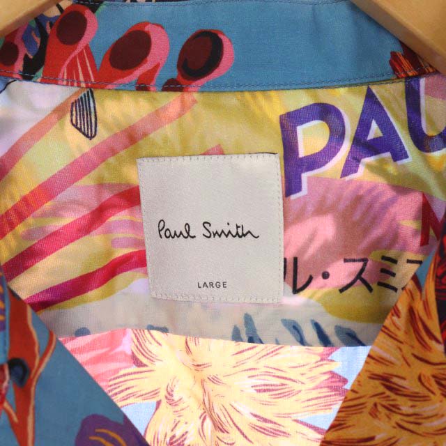 ポールスミス PAUL SMITH 18SS KOI HAWAIAN ALOHA SHIRT シャツ 半袖 