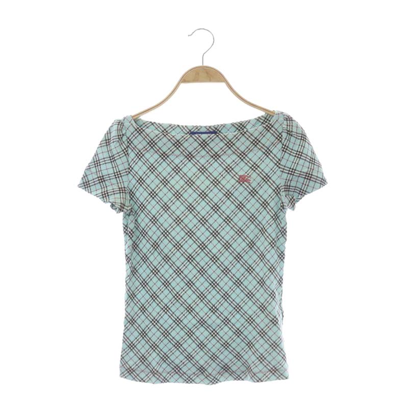 バーバリーブルーレーベル BURBERRY BLUE LABEL チェック カットソー T 