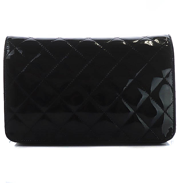 シャネル CHANEL マトラッセ ブリリアント ココマーク パテントレザー 