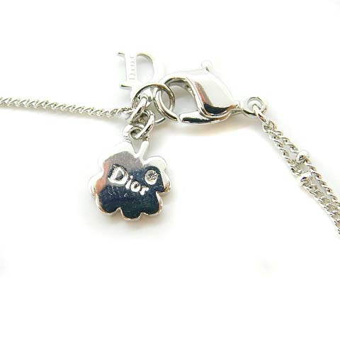 クリスチャンディオール Christian Dior Dロゴビジューブレスレット