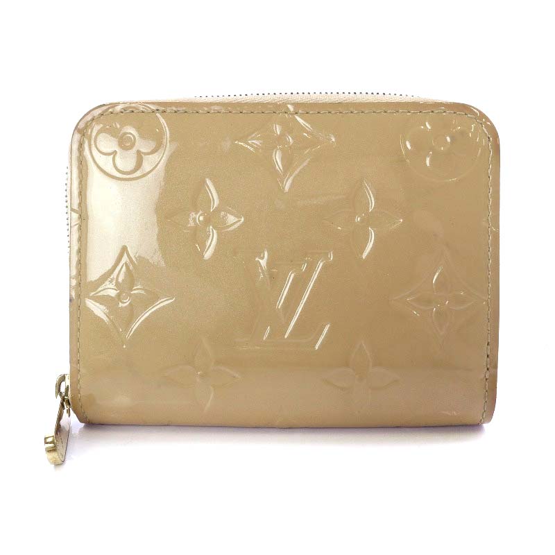 ルイヴィトン LOUIS VUITTON モノグラムヴェルニ ジッピー コイン  