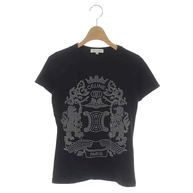 セリーヌ CELINE トリオンフ スタッズ Tシャツ カットソー クルー 