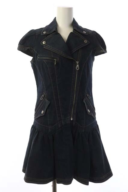 バーバリーブルーレーベル BURBERRY BLUE LABEL デニムフレア 