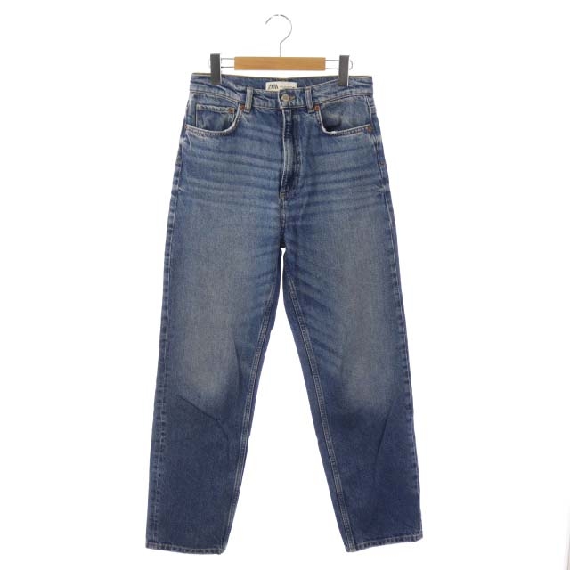 ザラ Zara デニムパンツ ジーンズ ダメージ加工 ストレート 36 インディゴブルー Do Os レディース 170 ベクトルパーク ザラ Zara デニムパンツ ジーンズ ダメージ加工 ストレート 36 インディゴブルー Do Os レディース 170 ベクトルパーク