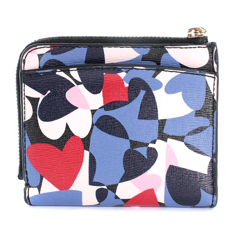 kate spade ハートモチーフ 二つ折り財布 Kate Spade ハート柄 二