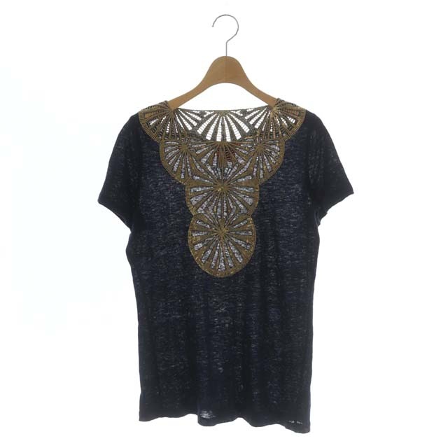 トリーバーチ TORY BURCH スパンコールニット カットソー プルオーバー  