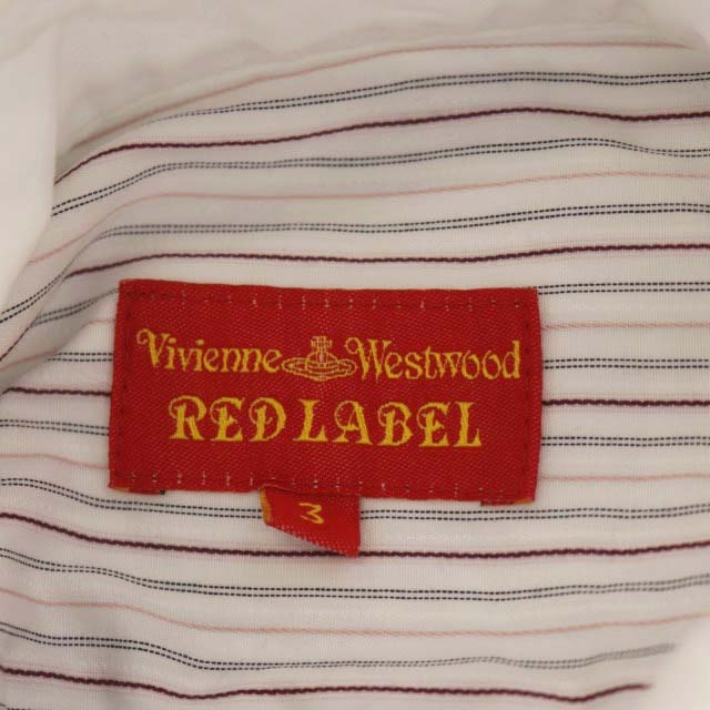ヴィヴィアンウエストウッド red label 長袖シャツ サイズ3 Vivienne Westwood Red Label 長袖Tシャツ サイズ3 - メルカリ