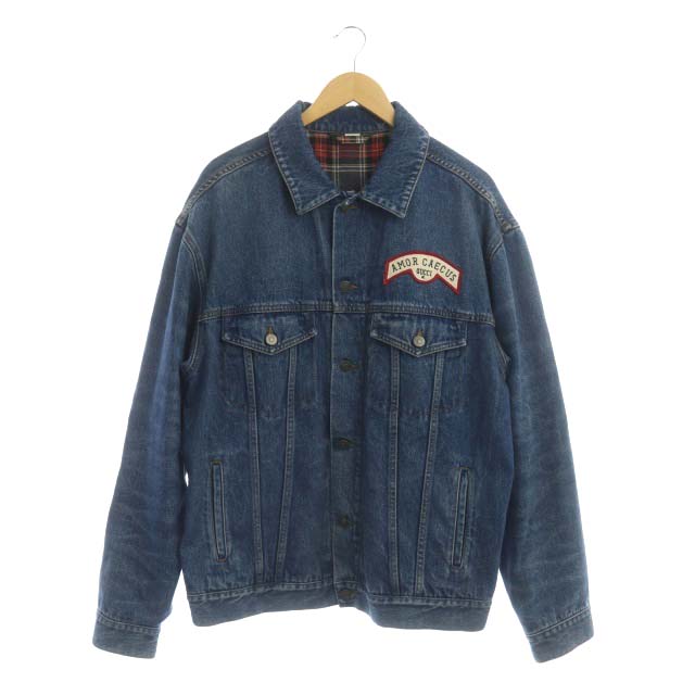 グッチ GUCCI ヴィンテージロゴ AMOR CAECUS パッチ オーバーサイズ 