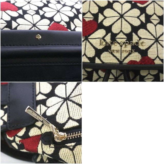 ケイトスペード KATE SPADE スペード フラワー ジャカード ハート 