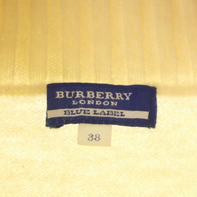 バーバリーブルーレーベル BURBERRY BLUE LABEL 半袖 タートルニット 