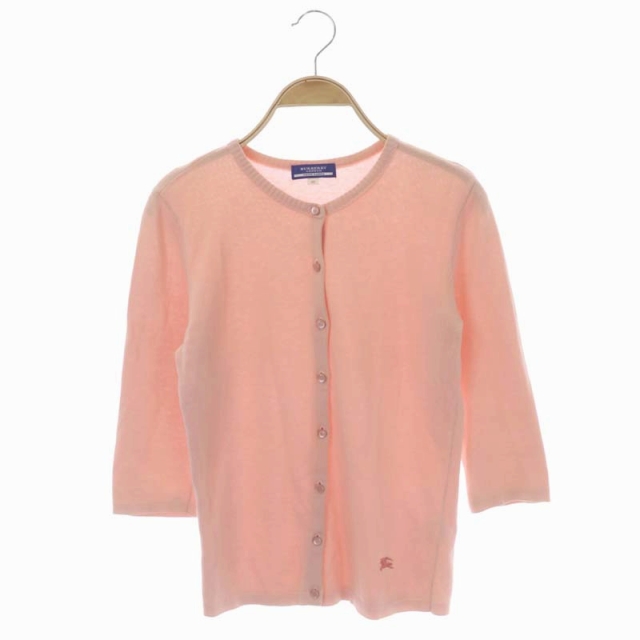 BURBERRY BLUE LABEL 七分袖 カーディガン BURBERRY BLUE LABEL 七分袖