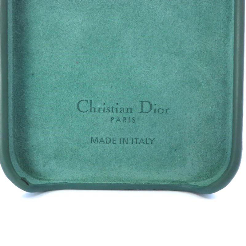 Christian Dior - クリスチャンディオール レディ ディオール IPHONE 12 & 12 緑色 クリスチャンディオール レディ ディオール IPHONE 12 & 12 緑色