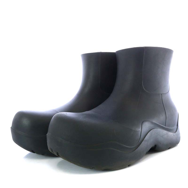 ボッテガヴェネタ BOTTEGA VENETA パドル レインブーツ ショート  