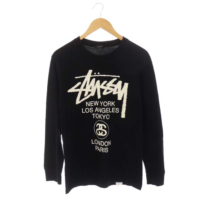 ステューシー STUSSY ロゴ ロングTシャツ カットソー プルオーバー 
