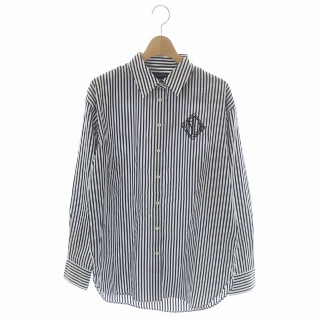 未使用品 ローレンラルフローレン LAUREN RALPH LAUREN ストライプ長袖 