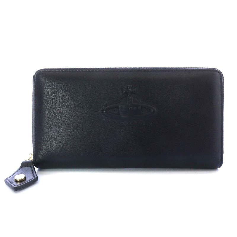 ヴィヴィアンウエストウッド Vivienne Westwood 長財布 オーブ型押し 