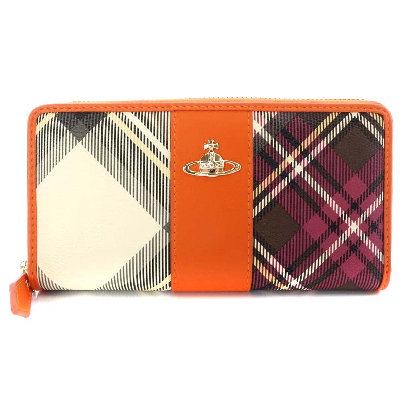 ヴィヴィアン ウエストウッド Vivienne Westwood 長財布 51060025 L001L NAPPA CLASSIC LONG  WALLET レディース 財布 ブラウン レッド ブラック （レッド） - ファッション通販 MAGASEEK(マガシーク) ヴィヴィアン、マフラー、長財布