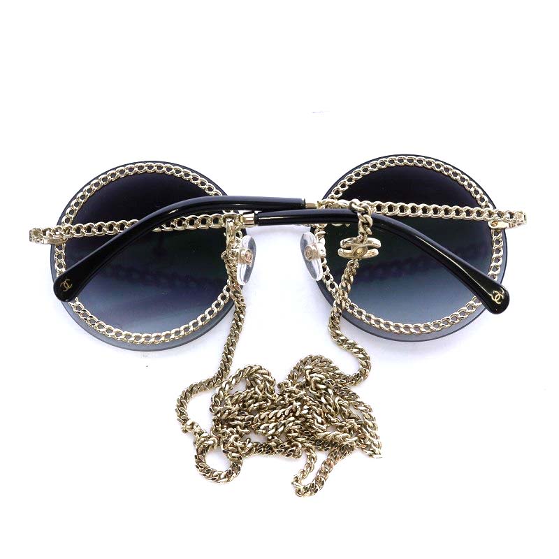 シャネル CHANEL サングラス ココマーク ラウンドシェイプ グラス  