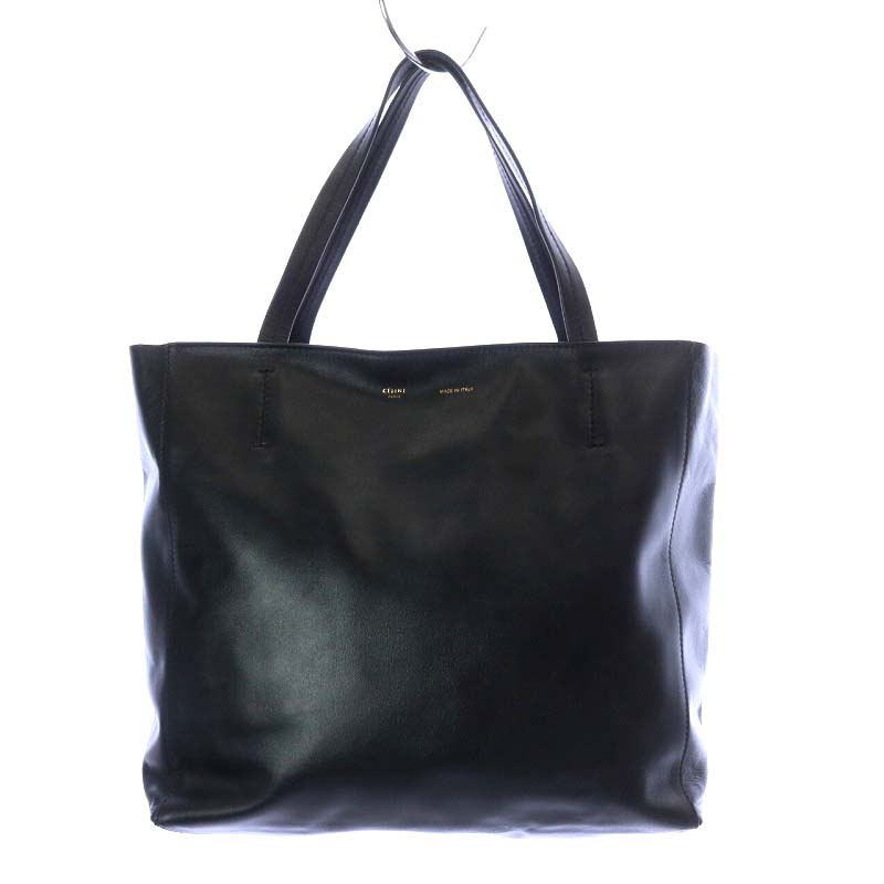 セリーヌ CELINE ホリゾンタルカバ トートバッグ ハンドバッグ レザー  