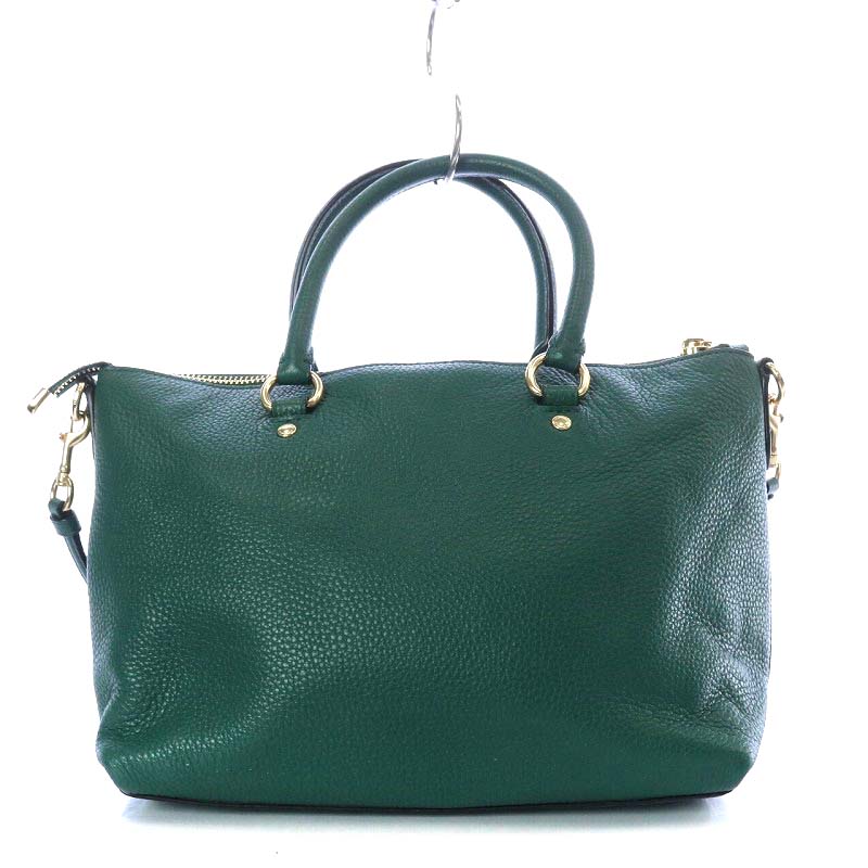 コーチ COACH ラグジュアリー ペプルド レザー ミニ エマ サッチェル 