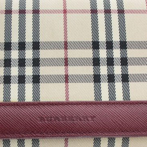バーバリー BURBERRY 長財布 ノバチェック がま口 ロゴ べージュ 