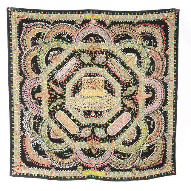 エルメス HERMES マハラジャの装身具 PARURES DES MAHARAJAS スカーフ 