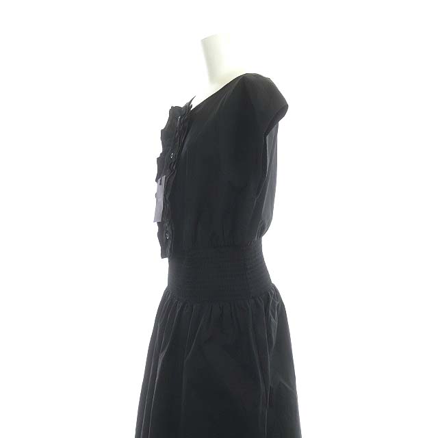 プラダ PRADA ワンピース ウエストシャーリング フリル フレンチ  