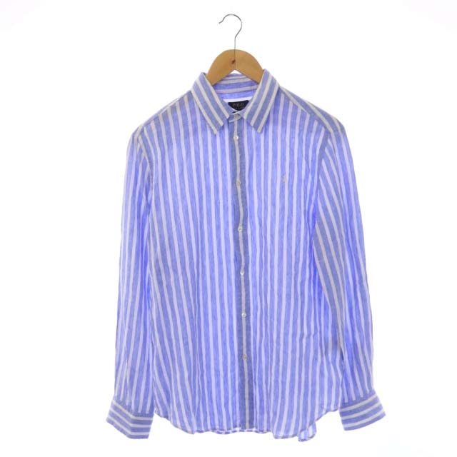 ポロ ラルフローレン POLO RALPH LAUREN リネン ストライプ 長袖シャツ 