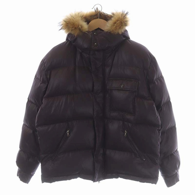 ポールスミス PAUL SMITH PS ダウンジャケット ジップアップ フード 