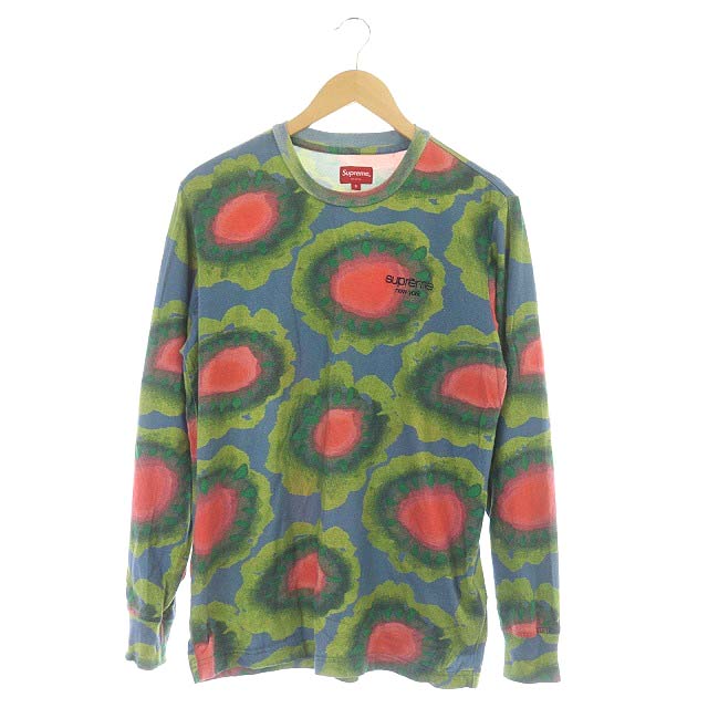 シュプリーム SUPREME Painted Flowers L/S Tee Tシャツ カットソー 