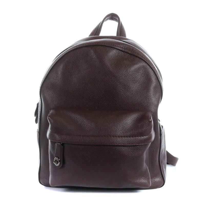 コーチ COACH リュックサック デイパック レザー 茶 ブラウン G1780  