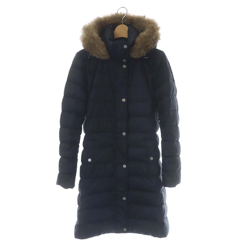トミーヒルフィガー TOMMY HILFIGER フェイクファー付き ダウンコート  