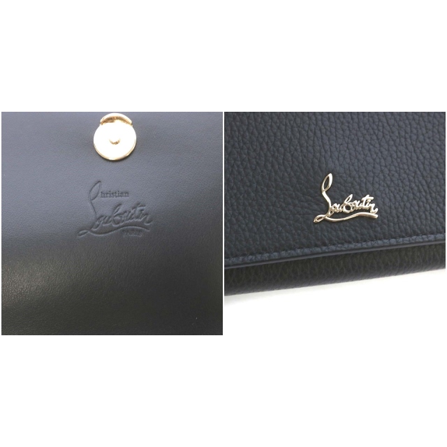 クリスチャンルブタン Christian louboutin BOUDOIR CHAIN WALLET CALF  