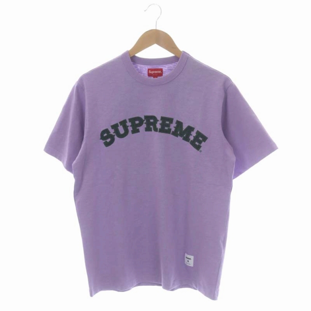 シュプリーム SUPREME 20AW Plaid Applique S/S Top ロゴ Tシャツ  