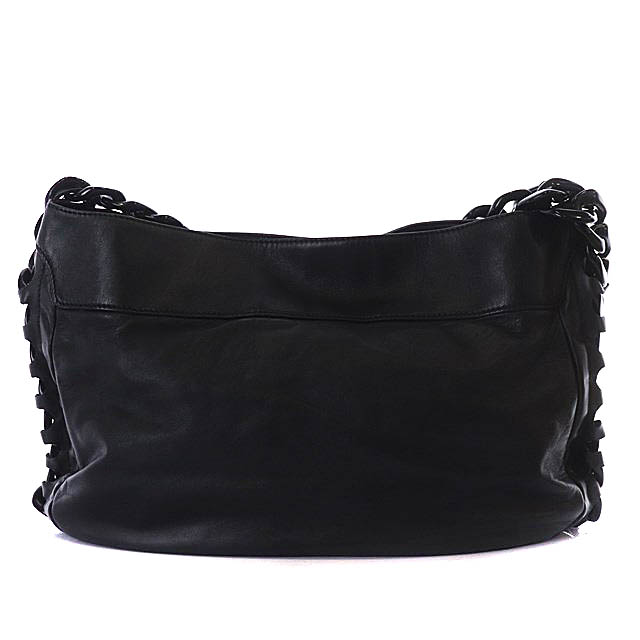 シャネル CHANEL ココマーク ワンショルダーバッグ レザー エナメル 