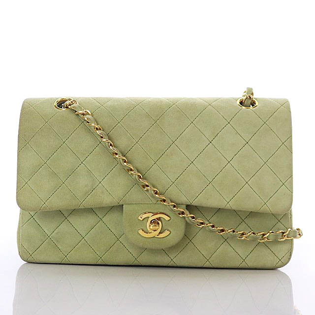 シャネル CHANEL マトラッセ ショルダーバッグ スエード ココマーク 