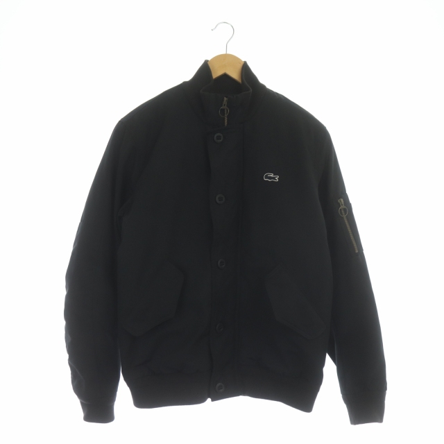 ラコステ LACOSTE ボンバージャケット ブルゾン ジップアップ 総裏地  