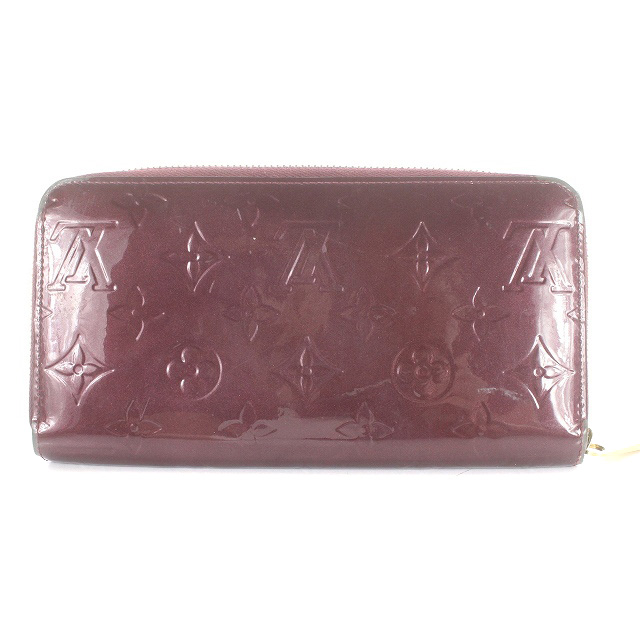 ルイヴィトン LOUIS VUITTON ヴェルニ ジッピーウォレット 長財布 