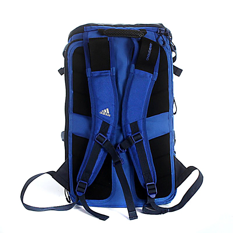 アディダス adidas リュックサック デイパック ナイロン 青 ブルー 