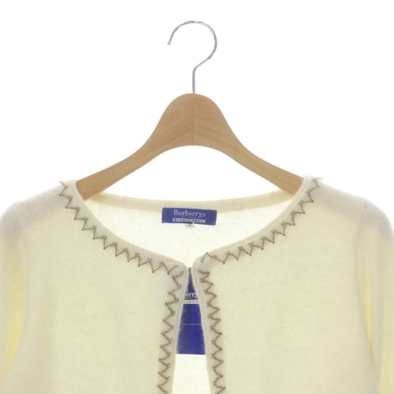 未使用品 バーバリーブルーレーベル BURBERRY BLUE LABEL ビーズ装飾 