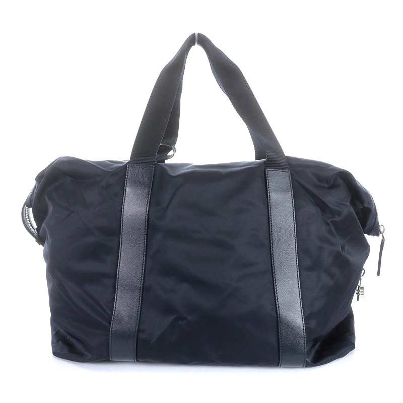 PRADA Sacca da viaggio ボストンバッグ ブラック 【公式通販】