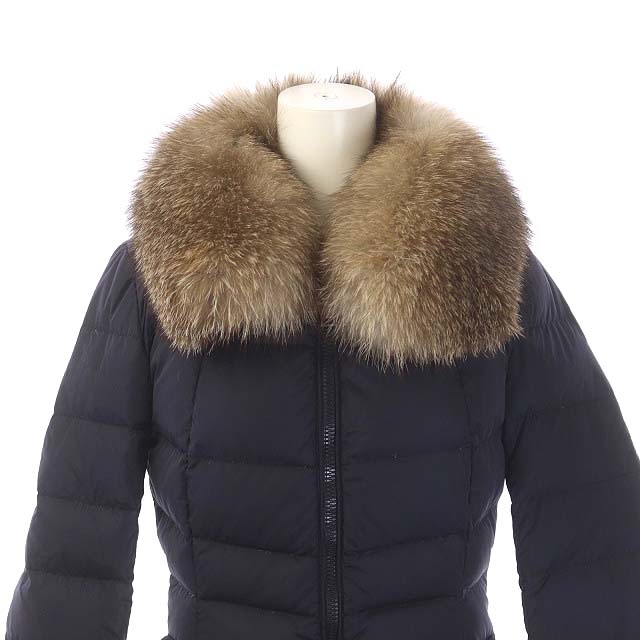 MONCLER HIRONDELLE イロンデール フォックスファー付き モンクレール