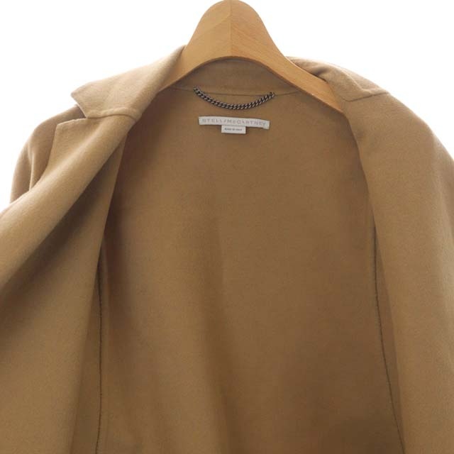 ステラマッカートニー STELLA McCARTNEY Bilpin Coat ビルピン チェスターコート アウター ロング スナップボタン 36 キャメル 573928 /ES ■OS レディース
