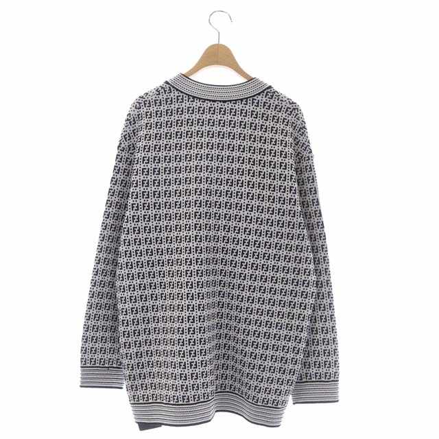 フェンディ FENDI 21SS FZC869 ズッカ柄 ジャガードカーディガン 