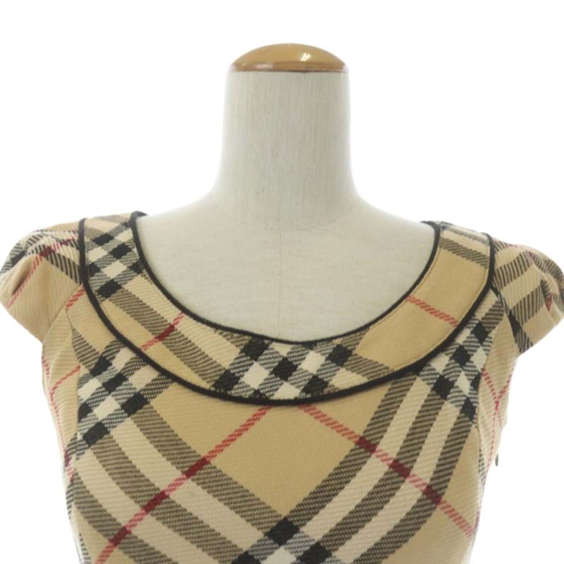 バーバリーブルーレーベル BURBERRY BLUE LABEL ノバチェックプリーツ 