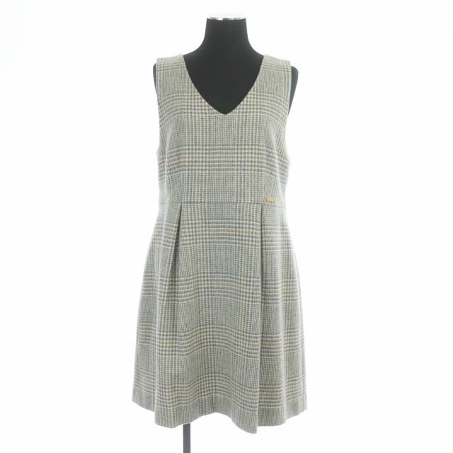 バーバリーブルーレーベル BURBERRY BLUE LABEL チェック柄ワンピース 